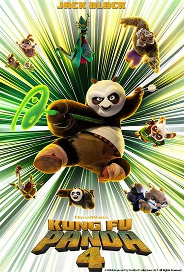 Monday, August 5:  “Kung Fu Panda 4”